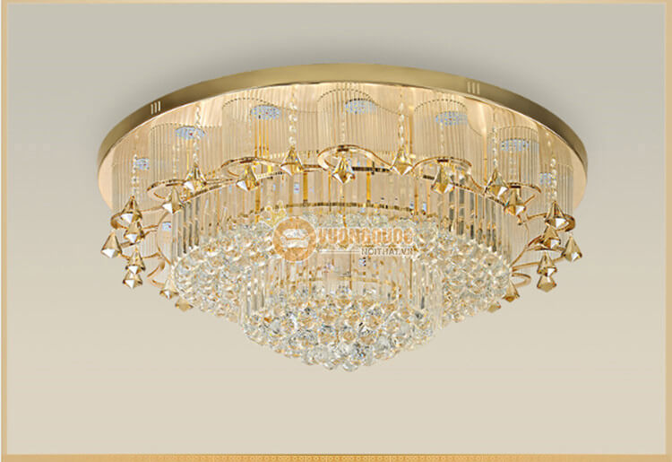 Đèn ốp trần pha lê cao cấp kiểu dáng sang trọng CM206-11